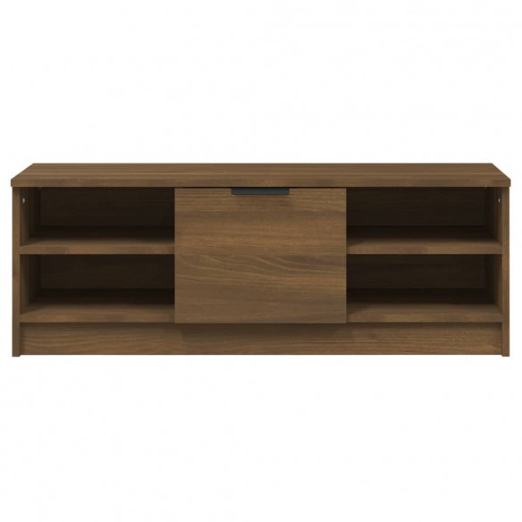 Meuble TV Chêne marron 102x35,5x36,5 cm Bois d'ingénierie