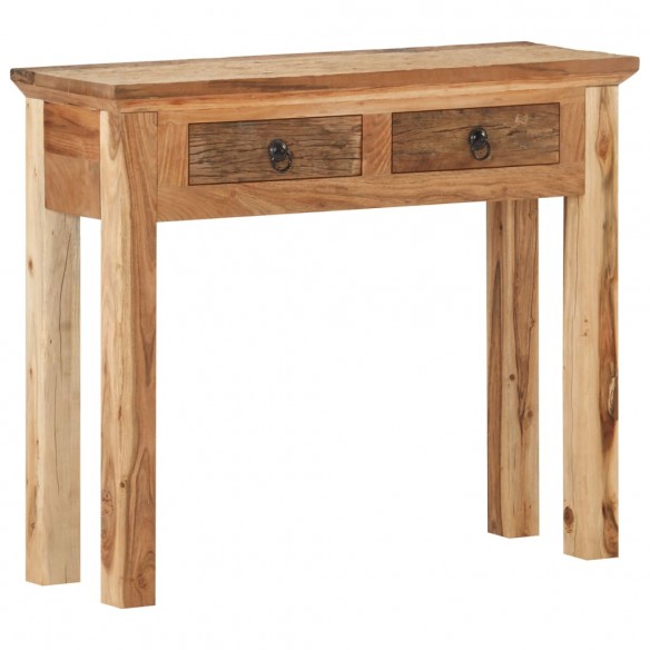 Table console 90,5x30x75 cm Bois d'acacia et de récupération