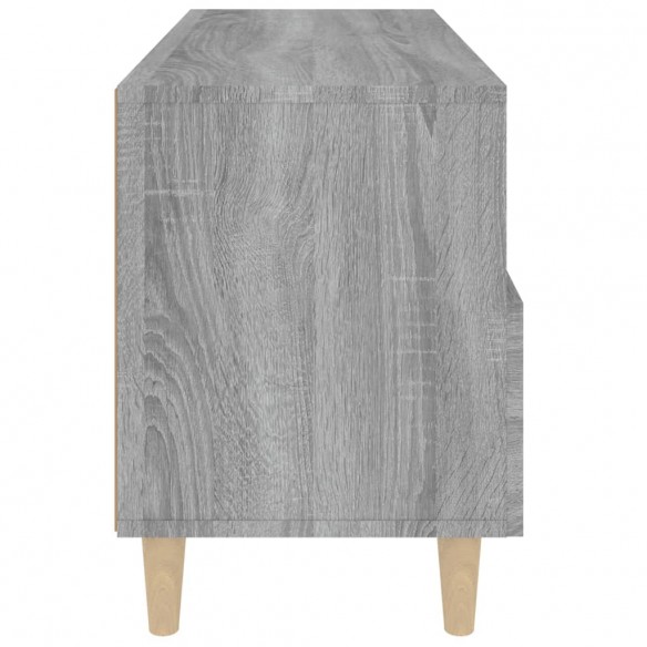 Meuble TV Sonoma gris 80x36x50 cm Bois d'ingénierie