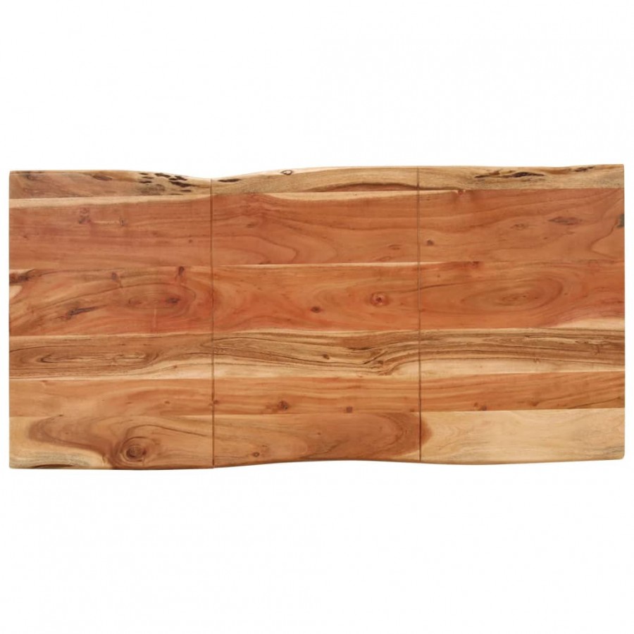 Table à dîner 140x70x76 cm Bois d'acacia solide Table à dîner 140x70x76 cm Bois d'acacia solide