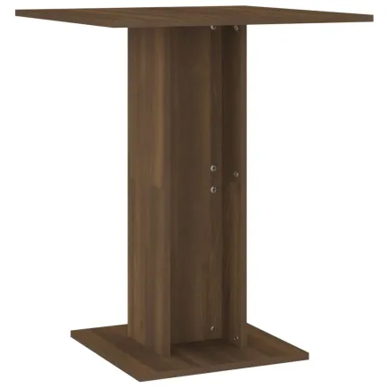 Table de bistro Chêne marron 60x60x75 cm  2