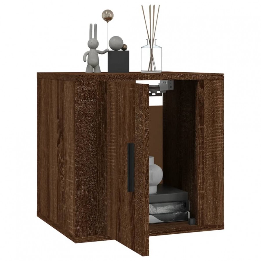 Meubles TV muraux 2 pcs Chêne marron 40x34,5x40 cm Meubles TV muraux 2 pcs Chêne marron 40x34,5x40 cm