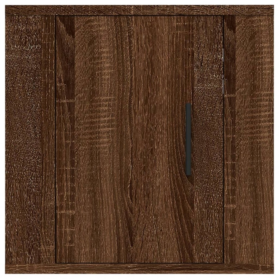 Meubles TV muraux 2 pcs Chêne marron 40x34,5x40 cm Meubles TV muraux 2 pcs Chêne marron 40x34,5x40 cm