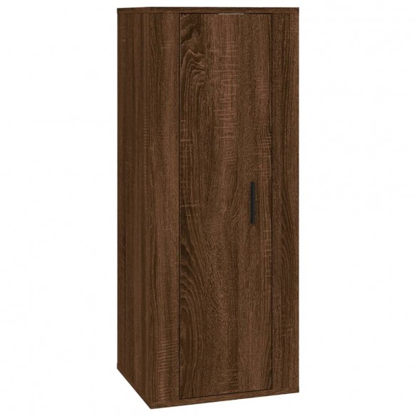 Ensemble de meubles TV 2 pcs Chêne marron Bois d'ingénierie