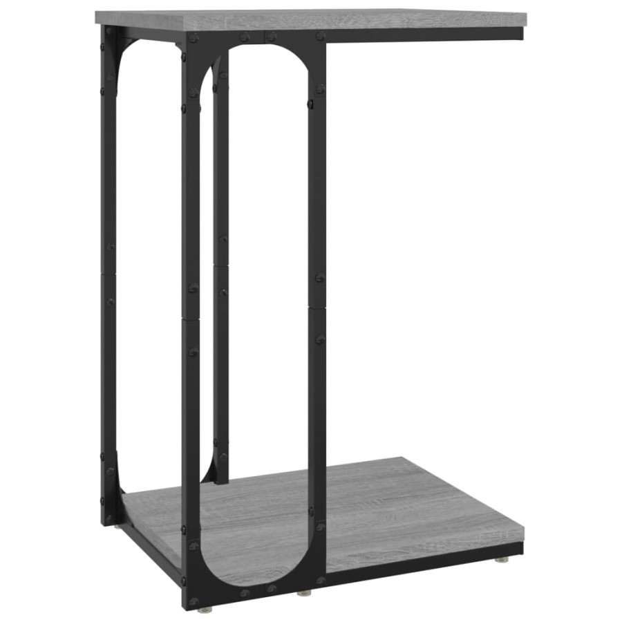 Table d'appoint Sonoma gris 40x30x60 cm 