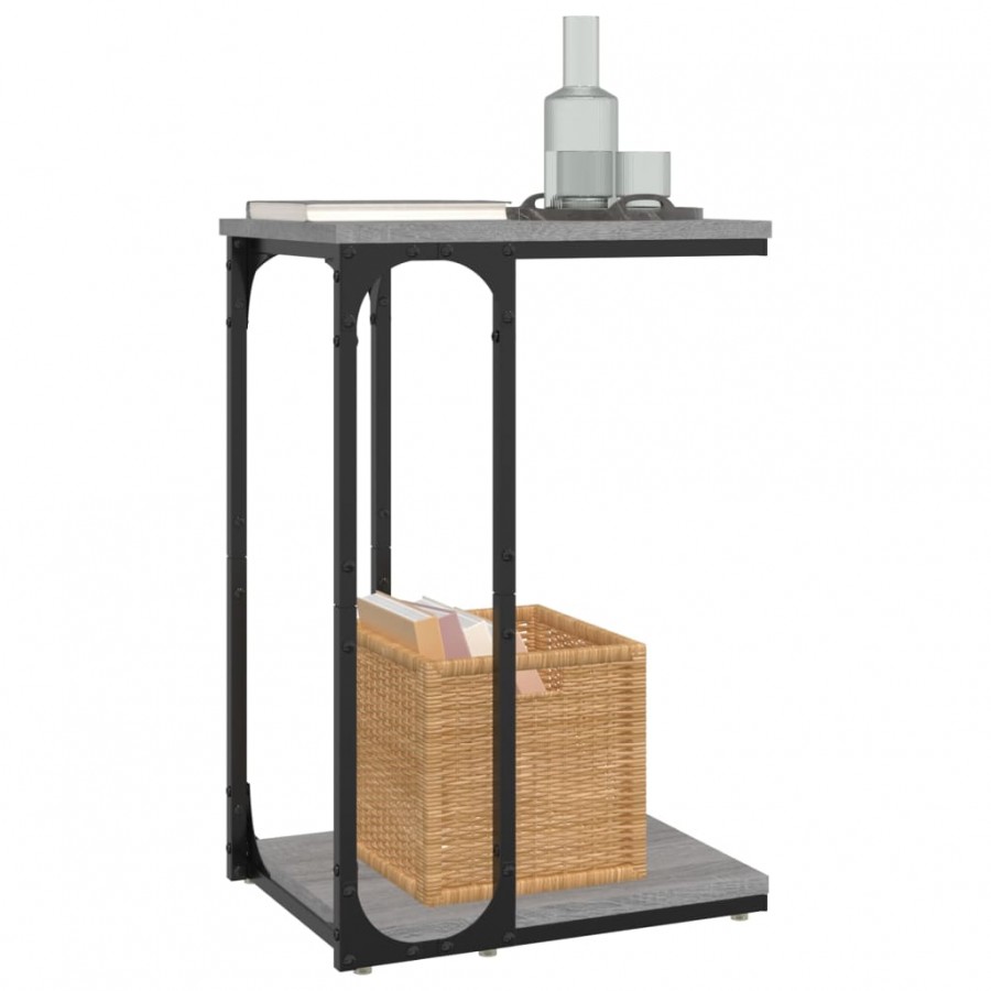 Table d'appoint Sonoma gris 40x30x60 cm 