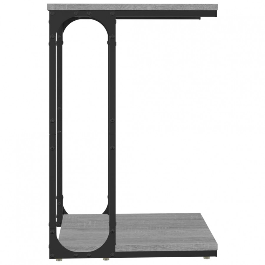 Table d'appoint Sonoma gris 40x30x60 cm 