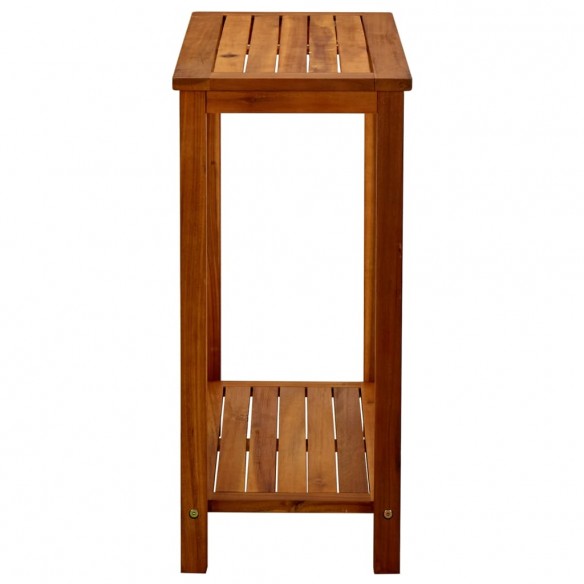 Table console de jardin 80x35x75 cm Bois d'acacia solide