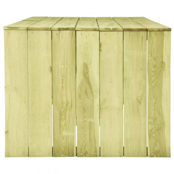 Table de jardin 220x101,5x80 cm Bois de pin imprégné