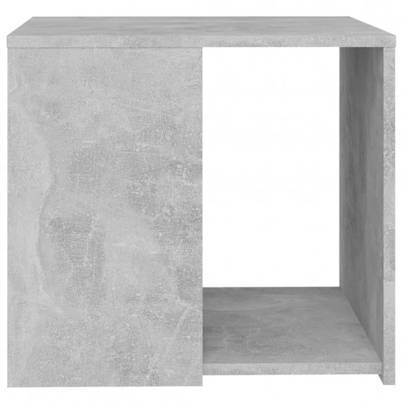 Table d'appoint Gris béton 50x50x45 cm Aggloméré