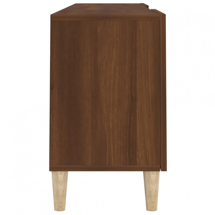 Meuble TV Chêne marron 150x30x50 cm  Meuble TV Chêne marron 150x30x50 cm