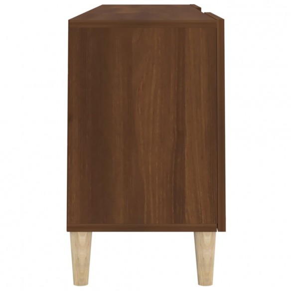 Meuble TV Chêne marron 150x30x50 cm Bois d'ingénierie