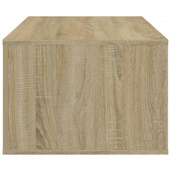 Table basse Chêne sonoma 100x50,5x35 cm Bois d'ingénierie