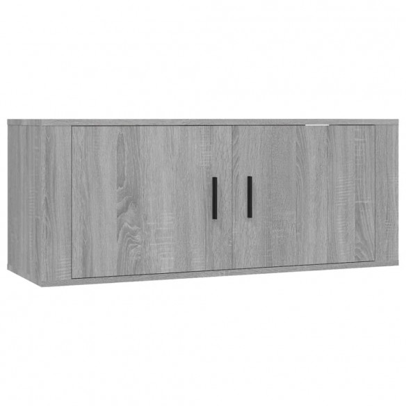 Ensemble de meubles TV 6 pcs Sonoma gris Bois d'ingénierie