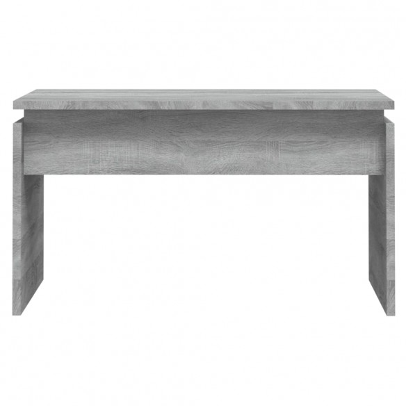 Table basse Sonoma gris 68x50x38 cm Bois d'ingénierie