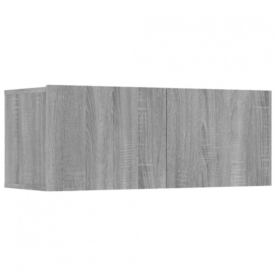 Meubles TV 4 pcs Sonoma gris 80x30x30 cm  Meubles TV 4 pcs Sonoma gris 80x30x30 cm