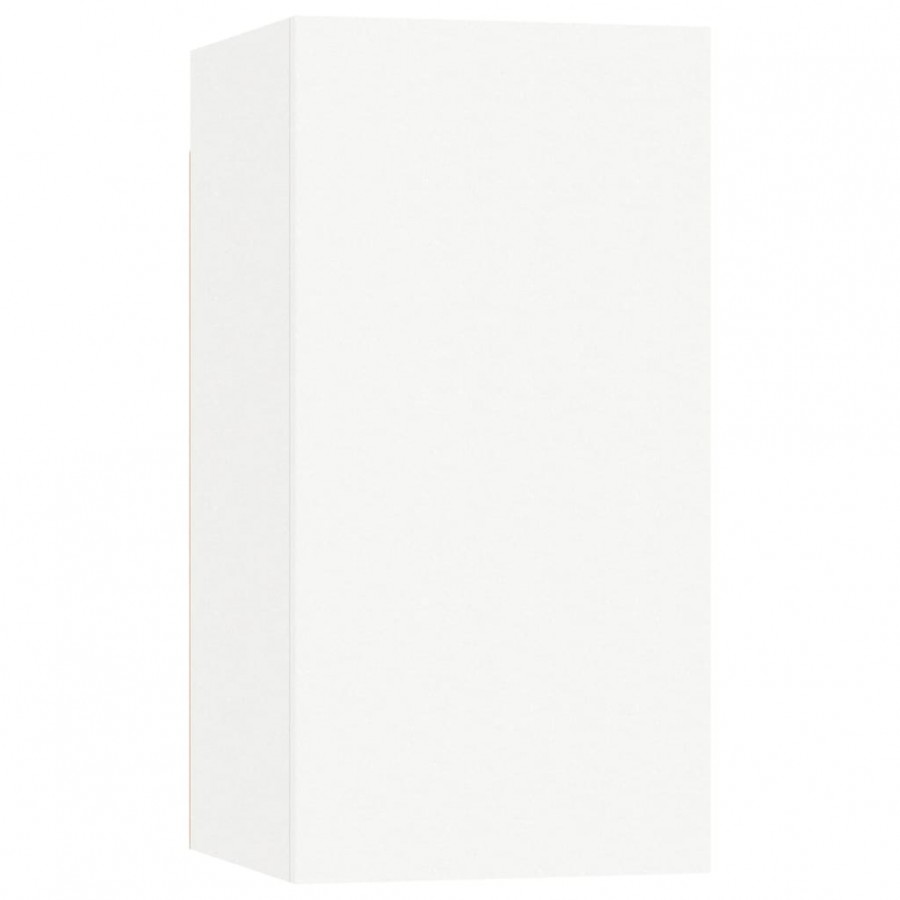 Ensemble de meubles TV 7 pcs Blanc  Ensemble de meubles TV 7 pcs Blanc