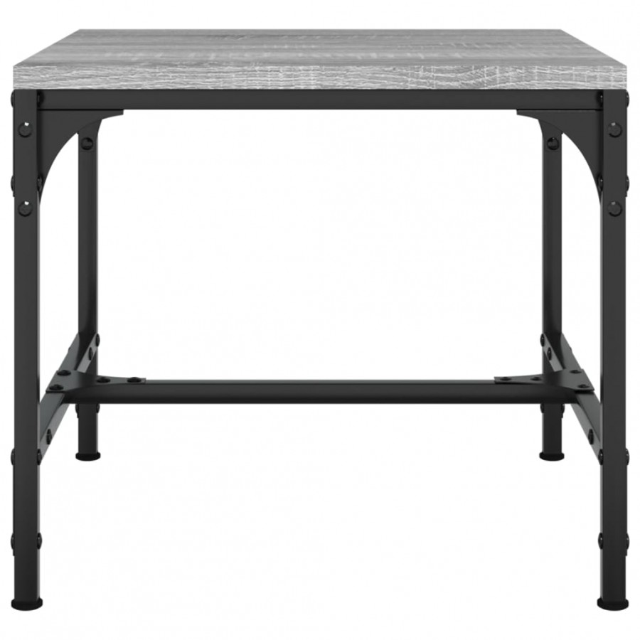 Table d'appoint Sonoma gris 40x40x35 cm 