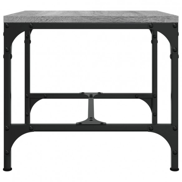 Table d'appoint Sonoma gris 40x40x35 cm Bois d'ingénierie