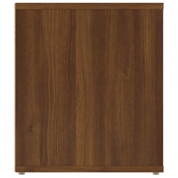 Meuble TV Chêne marron 100x35x40 cm Bois d'ingénierie