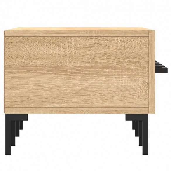 Meuble TV chêne sonoma 150x36x30 cm bois d'ingénierie