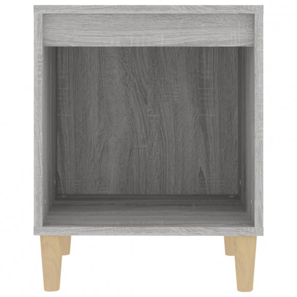 Tables de chevet 2 pcs Sonoma gris 40x35x50 cm