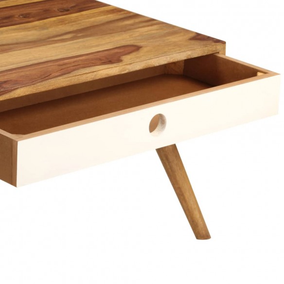 Table basse 110 x 50 x 35 cm Bois de Sesham massif