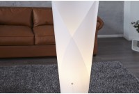 Lampadaire design cône de 155 cm blanc