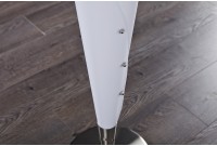 Lampadaire design cône de 155 cm blanc