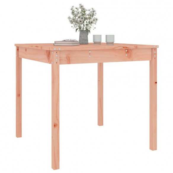 Table de jardin 82,5x82,5x76 cm bois massif de douglas