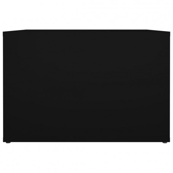 Table de chevet Noir 57x55x36 cm Bois d’ingénierie