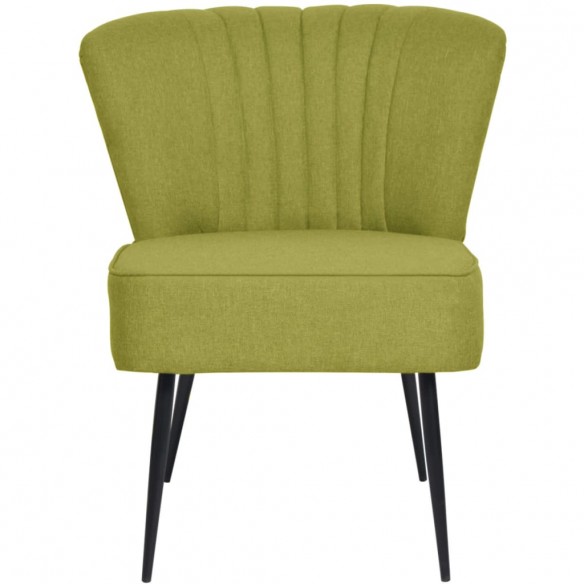 Chaise de cocktail Vert Tissu