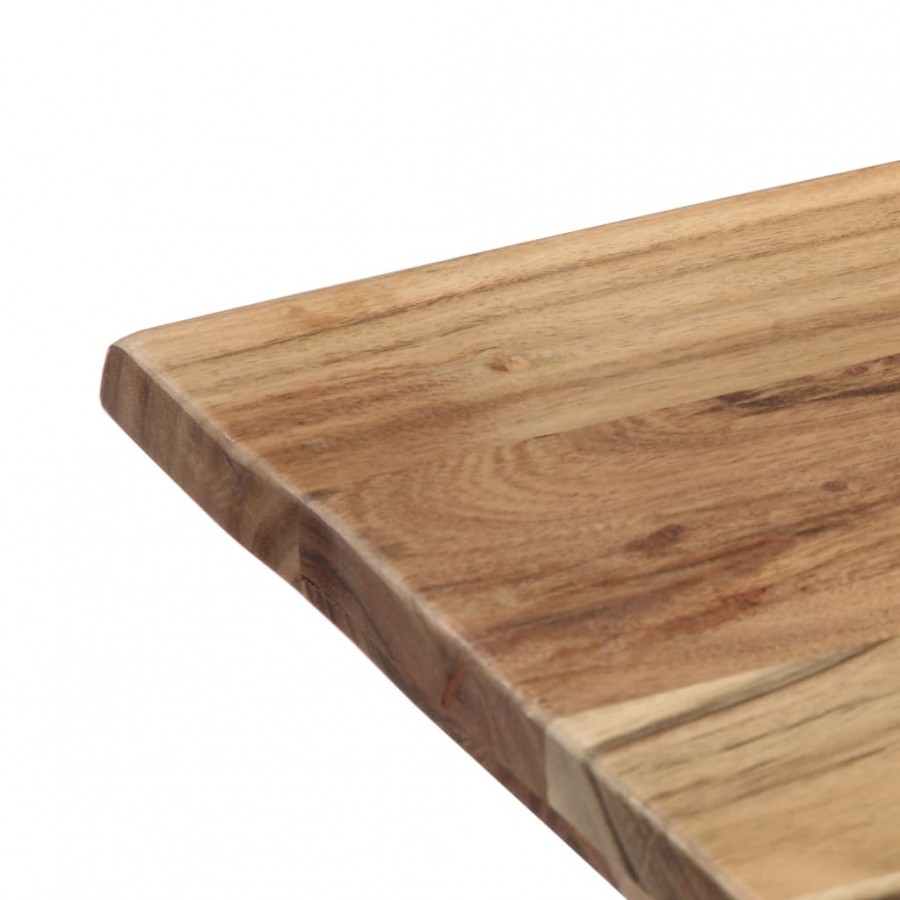Table de salle à manger 140x80x76 cm Bois d'acacia massif Table de salle à manger 140x80x76 cm Bois d'acacia massif