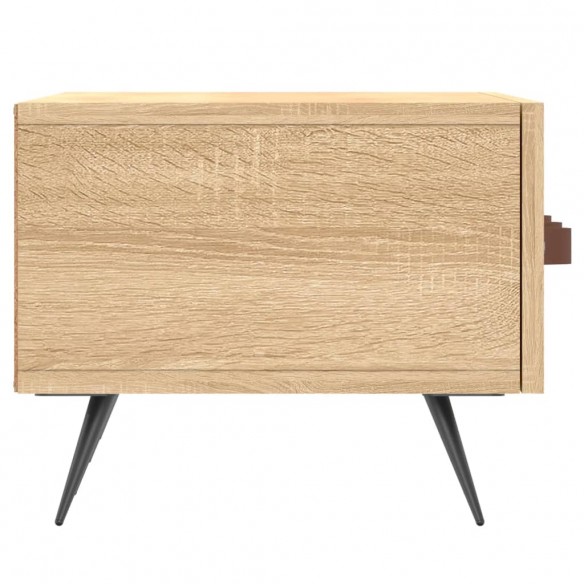 Meuble TV chêne sonoma 150x36x30 cm bois d'ingénierie