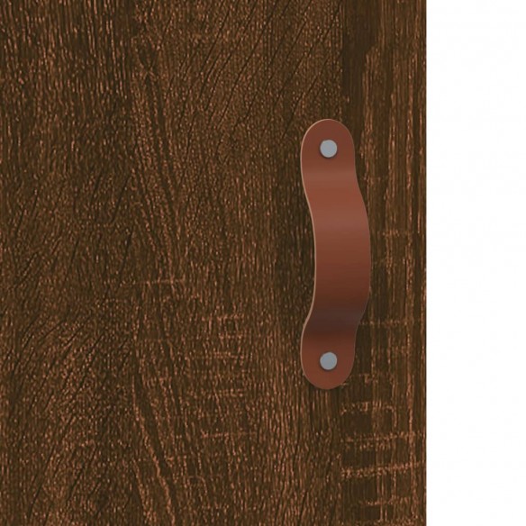 Tables de chevet 2pcs chêne marron 40x40x50cm bois d'ingénierie
