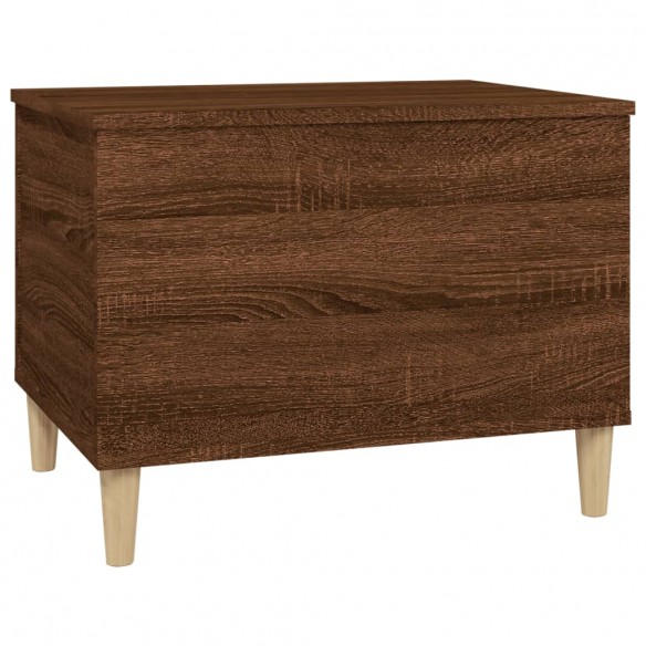 Table basse Chêne marron 60x44,5x45 cm Bois d'ingénierie