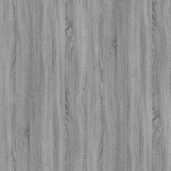 Table de chevet Sonoma gris 50x46x50 cm Bois d'ingénierie