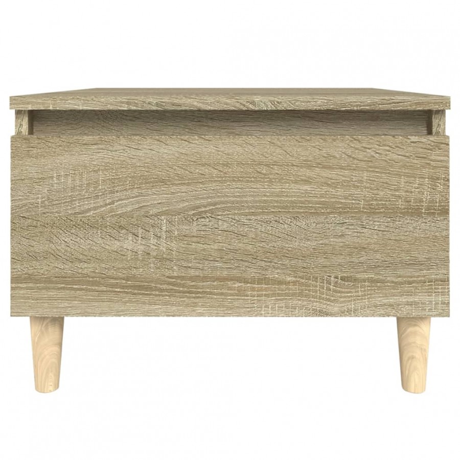 Table d'appoint Chêne sonoma 50x46x35 cm 