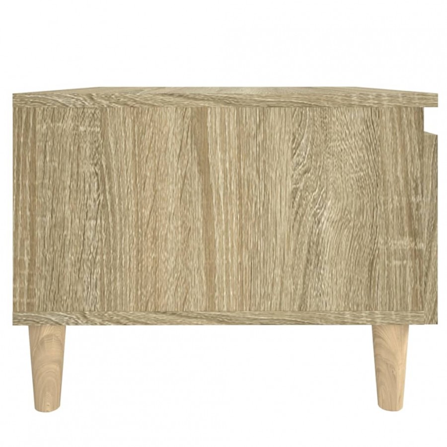 Table d'appoint Chêne sonoma 50x46x35 cm 