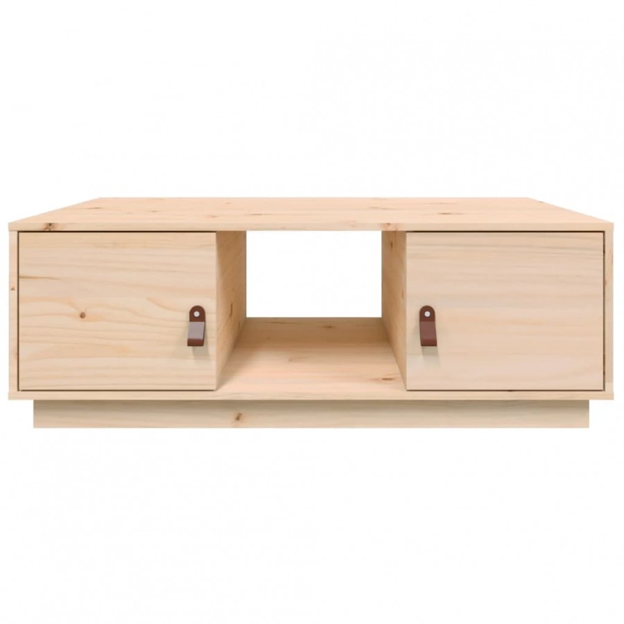 Table basse 100x50x35 cm Bois massif de pin