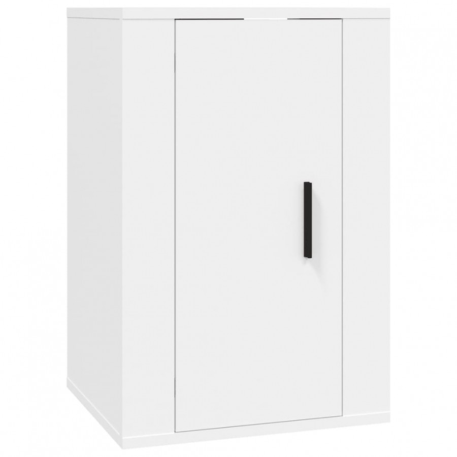 Meubles TV muraux 2 pcs Blanc 40x34,5x60 cm Meubles TV muraux 2 pcs Blanc 40x34,5x60 cm