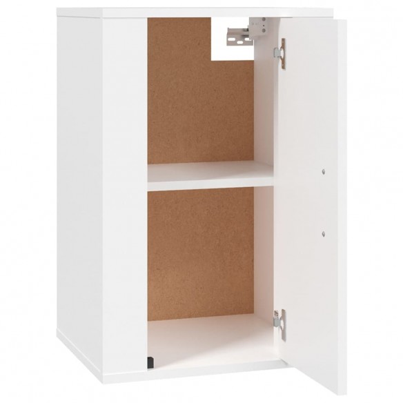 Meubles TV muraux 2 pcs Blanc 40x34,5x60 cm