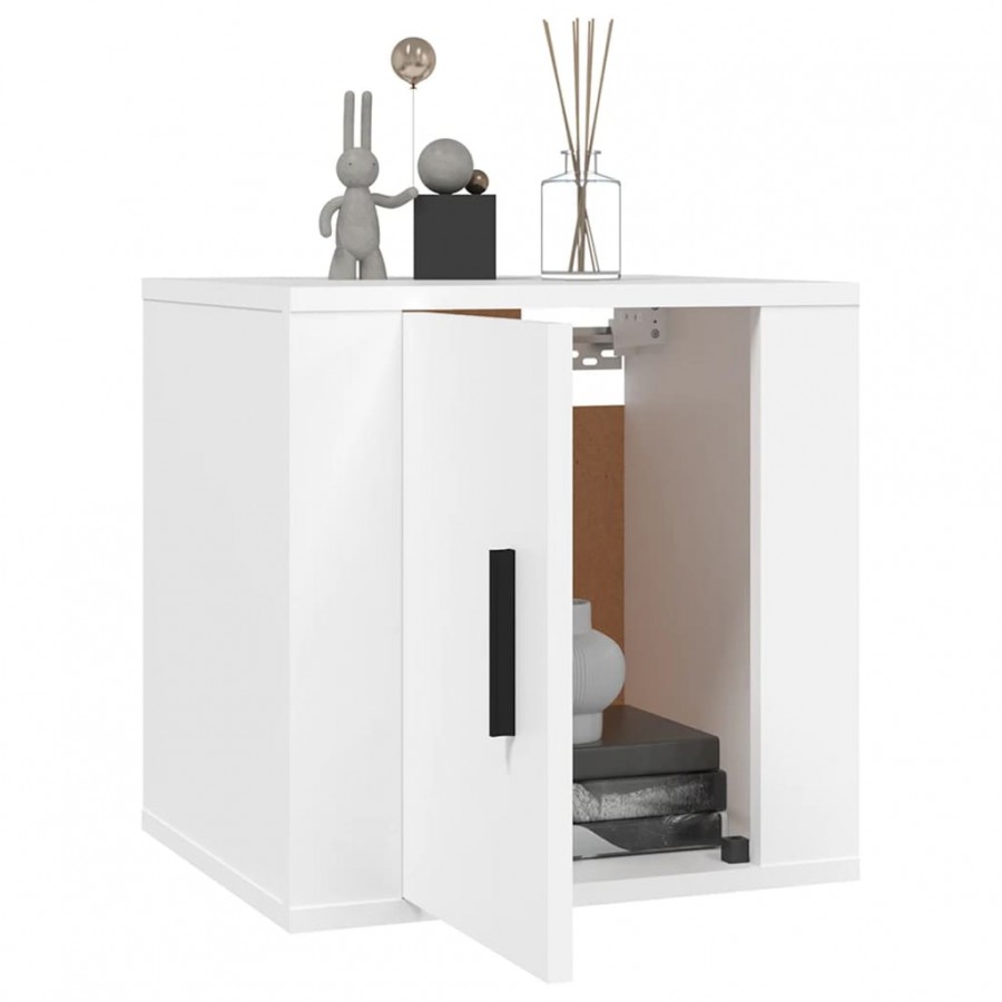 Meubles TV muraux 2 pcs Blanc 40x34,5x40 cm Meubles TV muraux 2 pcs Blanc 40x34,5x40 cm