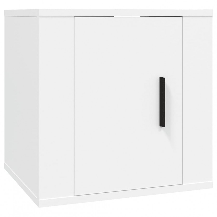 Meubles TV muraux 2 pcs Blanc 40x34,5x40 cm Meubles TV muraux 2 pcs Blanc 40x34,5x40 cm