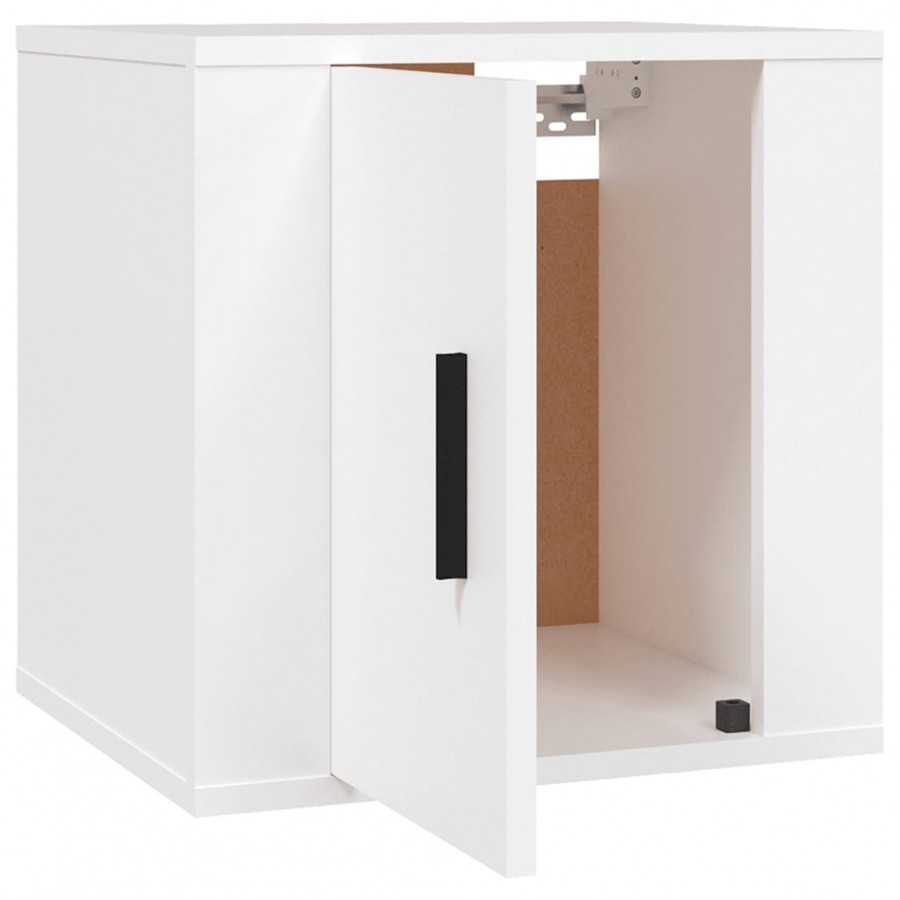 Meubles TV muraux 2 pcs Blanc 40x34,5x40 cm Meubles TV muraux 2 pcs Blanc 40x34,5x40 cm