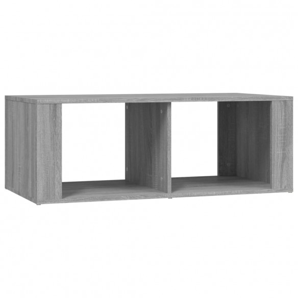 Table basse Sonoma gris 100x50x36 cm Bois d'ingénierie