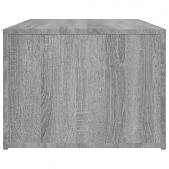 Table basse Sonoma gris 100x50x36 cm Bois d'ingénierie