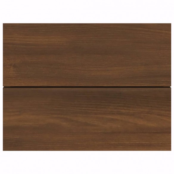 Table de chevet Chêne marron 40x30x30 cm Bois d'ingénierie