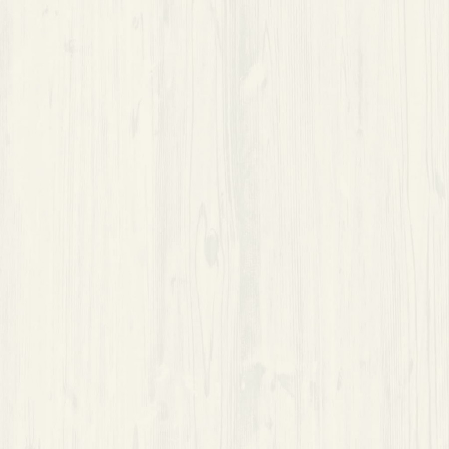 Meuble TV VIGO blanc 106x40x40 cm bois massif de pin