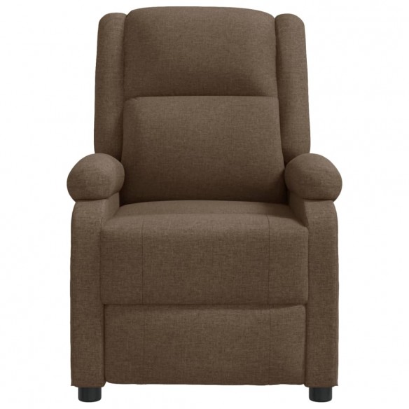 Fauteuil de massage Marron Tissu